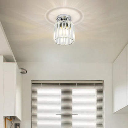 Kilon plafondlamp kristal kubus messing plafond hal woonkamer slaapkamer moderne verlichting compact