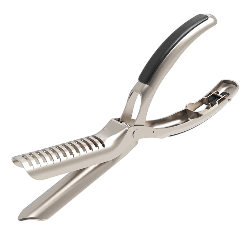 RibMem Pro Ribbenvlies Verwijderaar – Dubbelzijdige RVS Tool voor BBQ Prep en Vetverwijdering