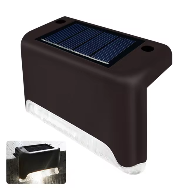 LED Solar Buitenlamp Tuinverlichting Draadloos 5-Pack Warm Wit Geel Meerkleurig Waterdicht Zonnepaneel
