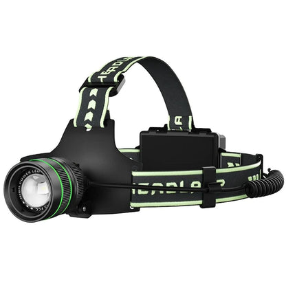 Hoofdlamp LED 10000 Lumen Oplaadbaar Bewegingssensor Verstelbare Straal