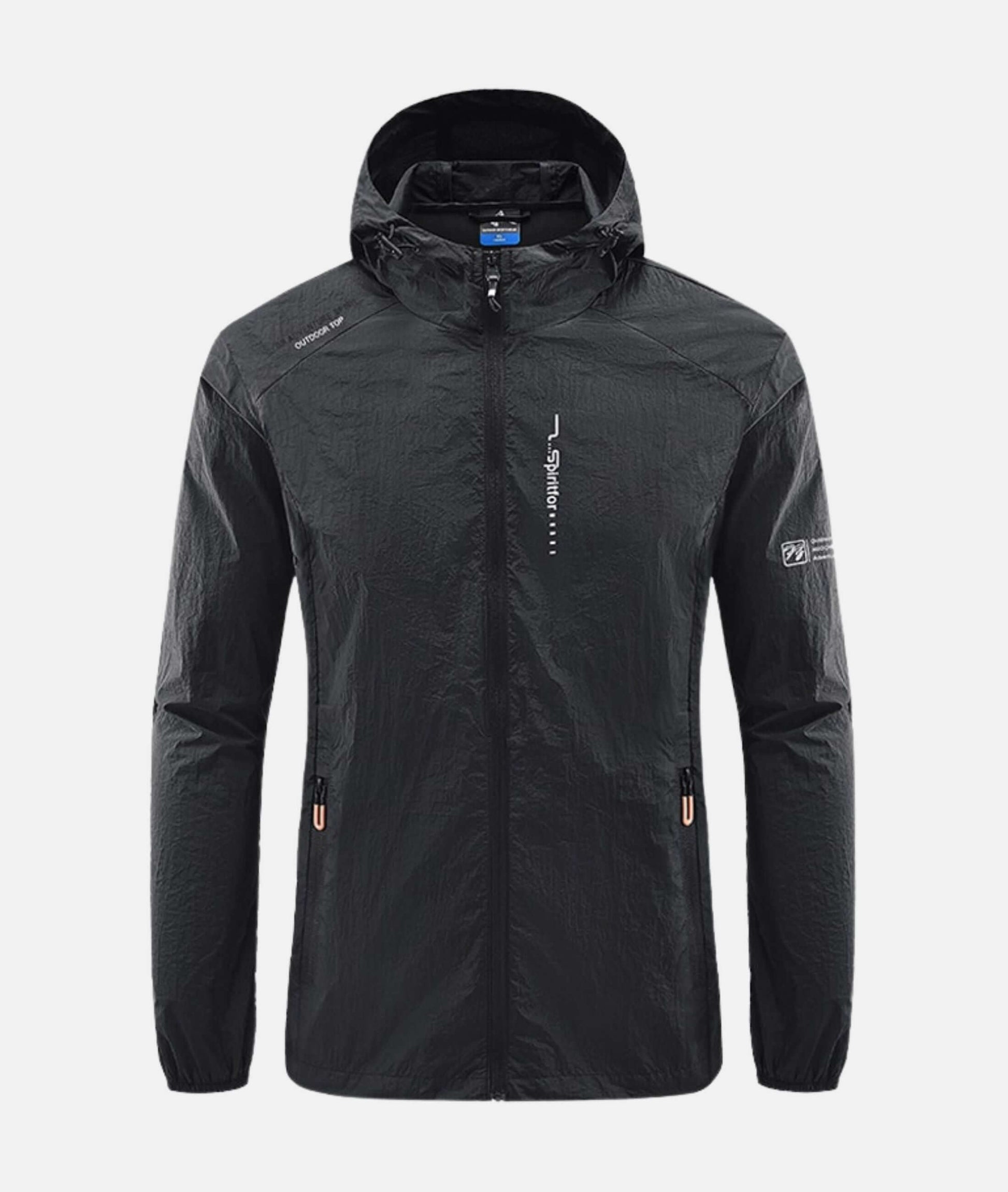 Lichte Herenjas met Capuchon - Waterdichte Zomerjas Polyester - StudioMarella
