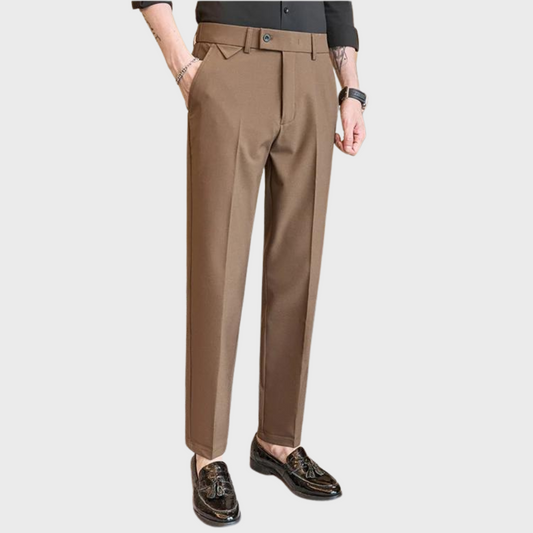 Heren Broeken Slim Fit Donker Formaliteit - StudioMarella