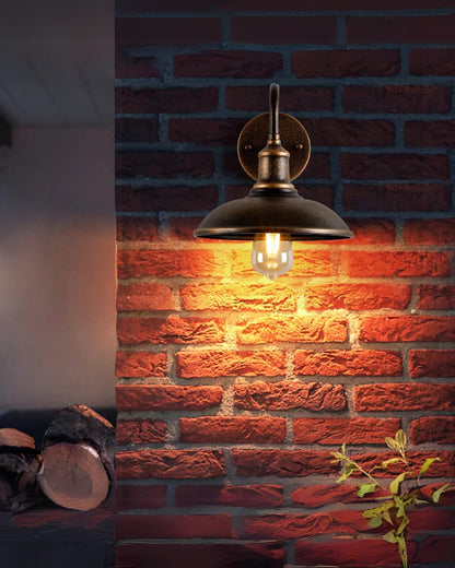 Vierkante Buitenlamp met Minimalistisch Frame Zwart Bruin Zilver 24x23cm 29x23cm Tuinverlichting Wandlamp Buiten Moderne Buitenlamp Terrasverlichting