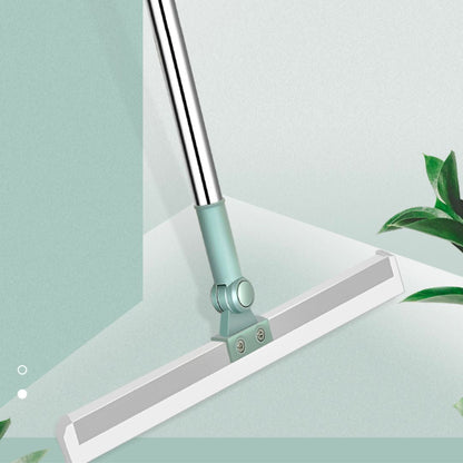 Siliconen Vloertrekker met Telescopische Steel | Veegborstel & Raamtrekker voor Streepvrij Reinigen