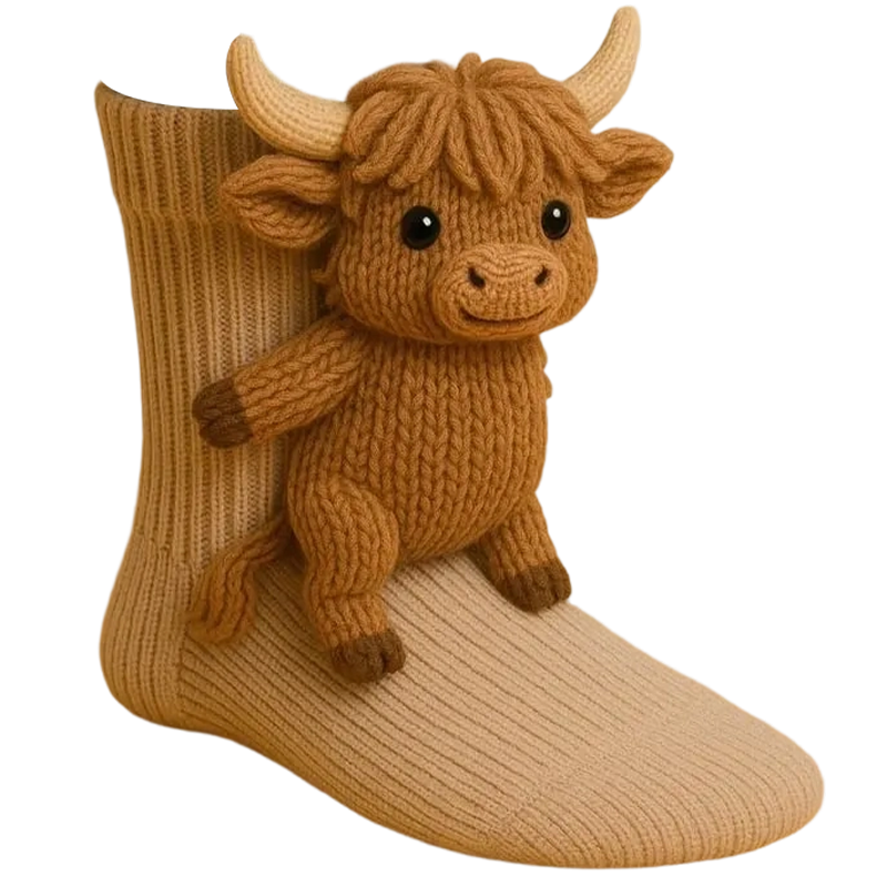 Knuffel Sokken met Dieren Design – Zachte Hugsokken voor Warmte en Comfort
