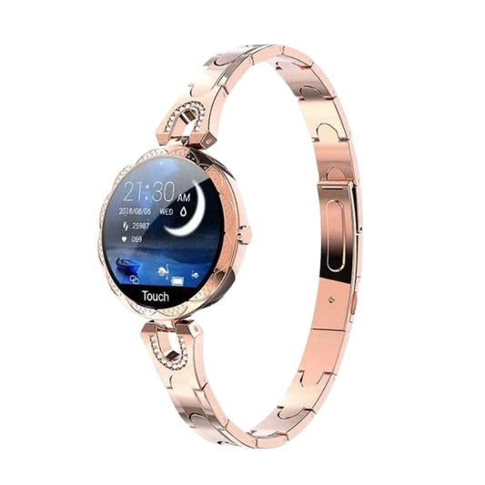 Waterdichte Smartwatch met Gezondheids- en Fitnessmonitoring – Roestvrij Staal