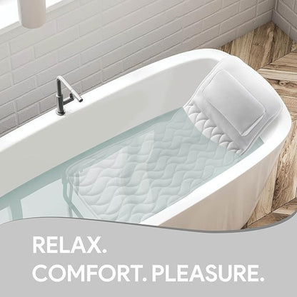 Luxe Badkussen voor Volledige Lichaam | Ergonomisch Badmatras met Meshkussen Technologie