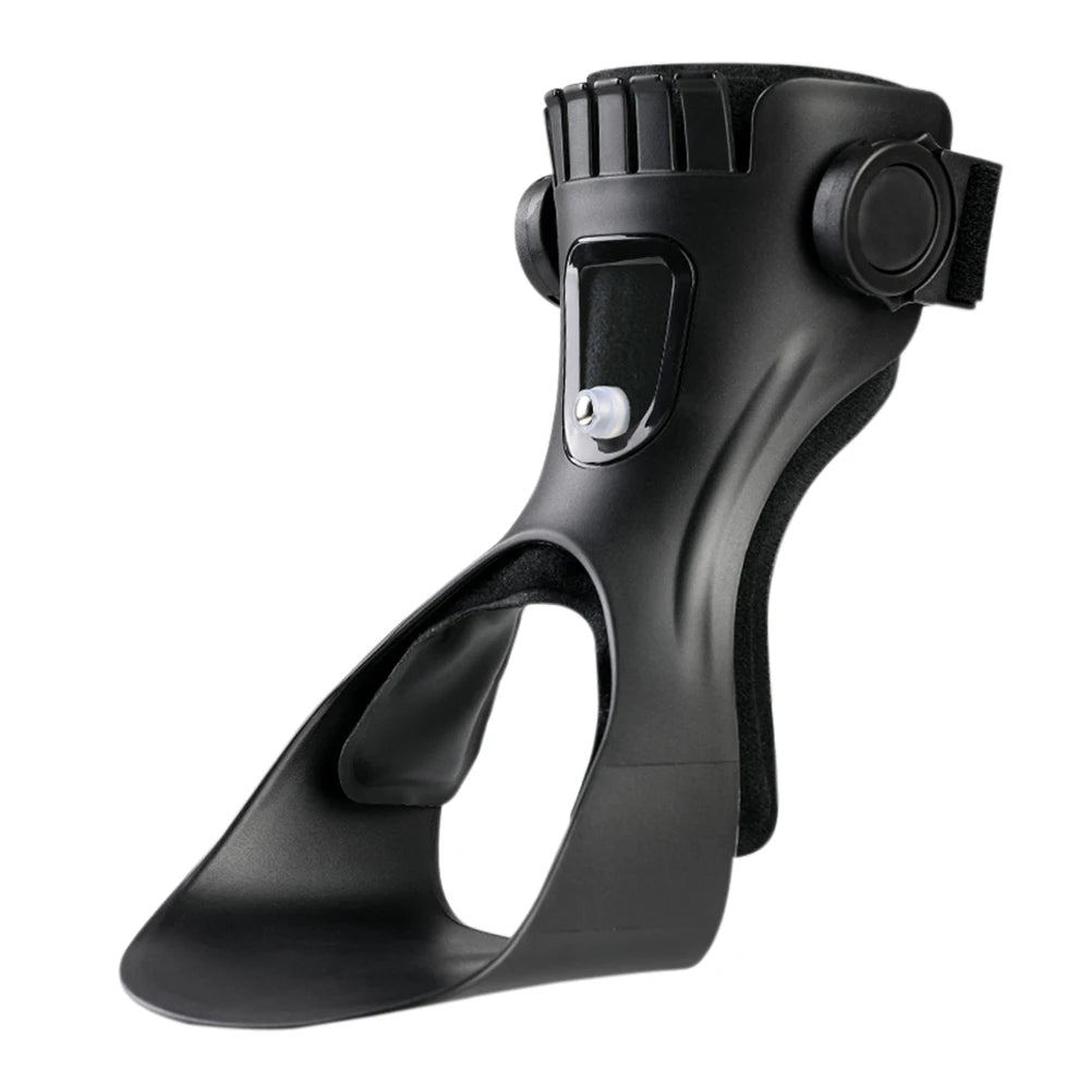 Enkelsteun Brace met Opblaasbaar Luchtkussen voor Voetreflex Correctie Licht en Ademend Orthopedische Voetorthese met Verstelbare Gespen