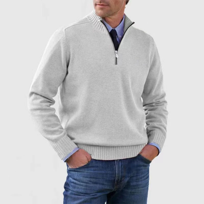 Herentrui Halve Rits Warm en Comfortabel