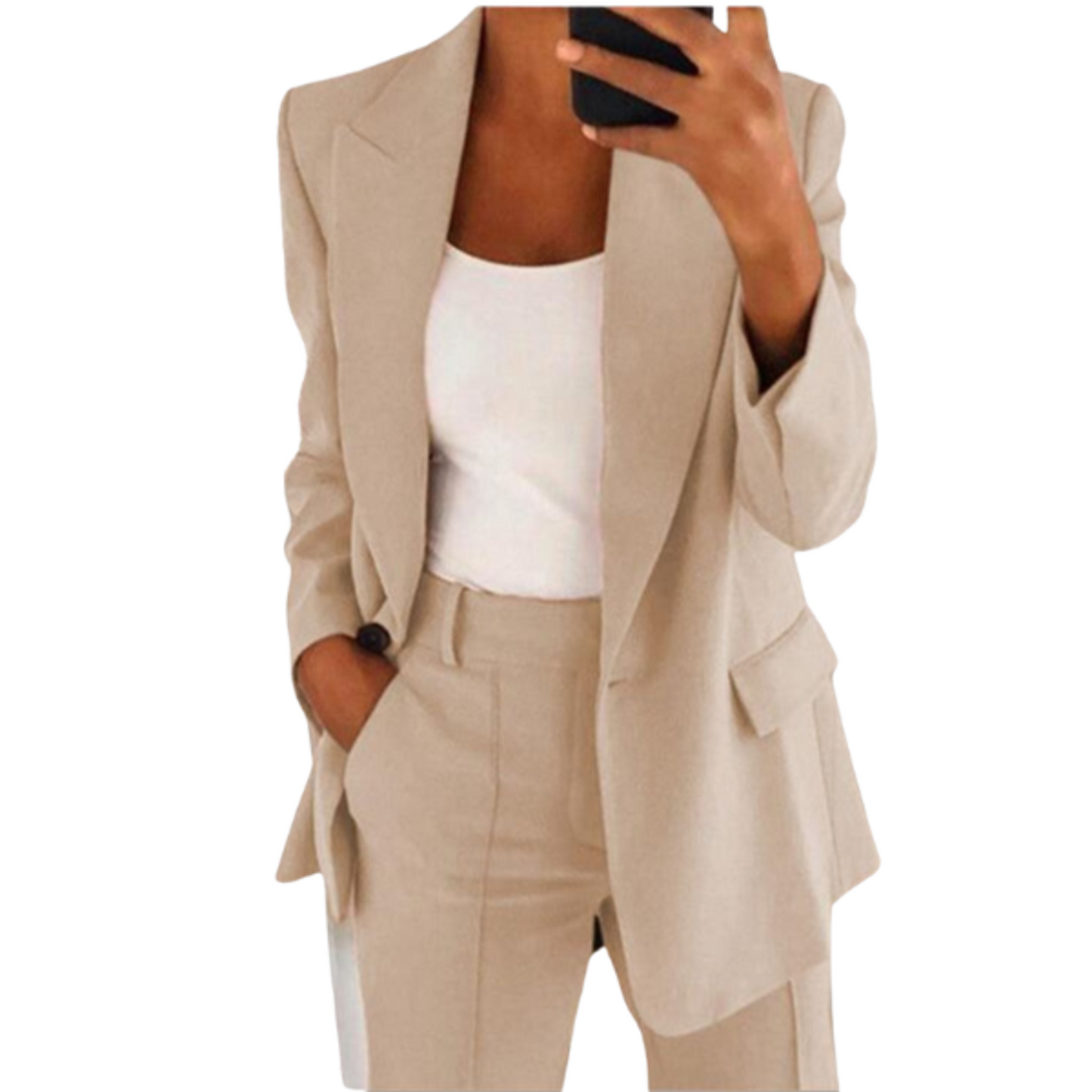 Colbert Blazer Set met Pantalon voor Dames