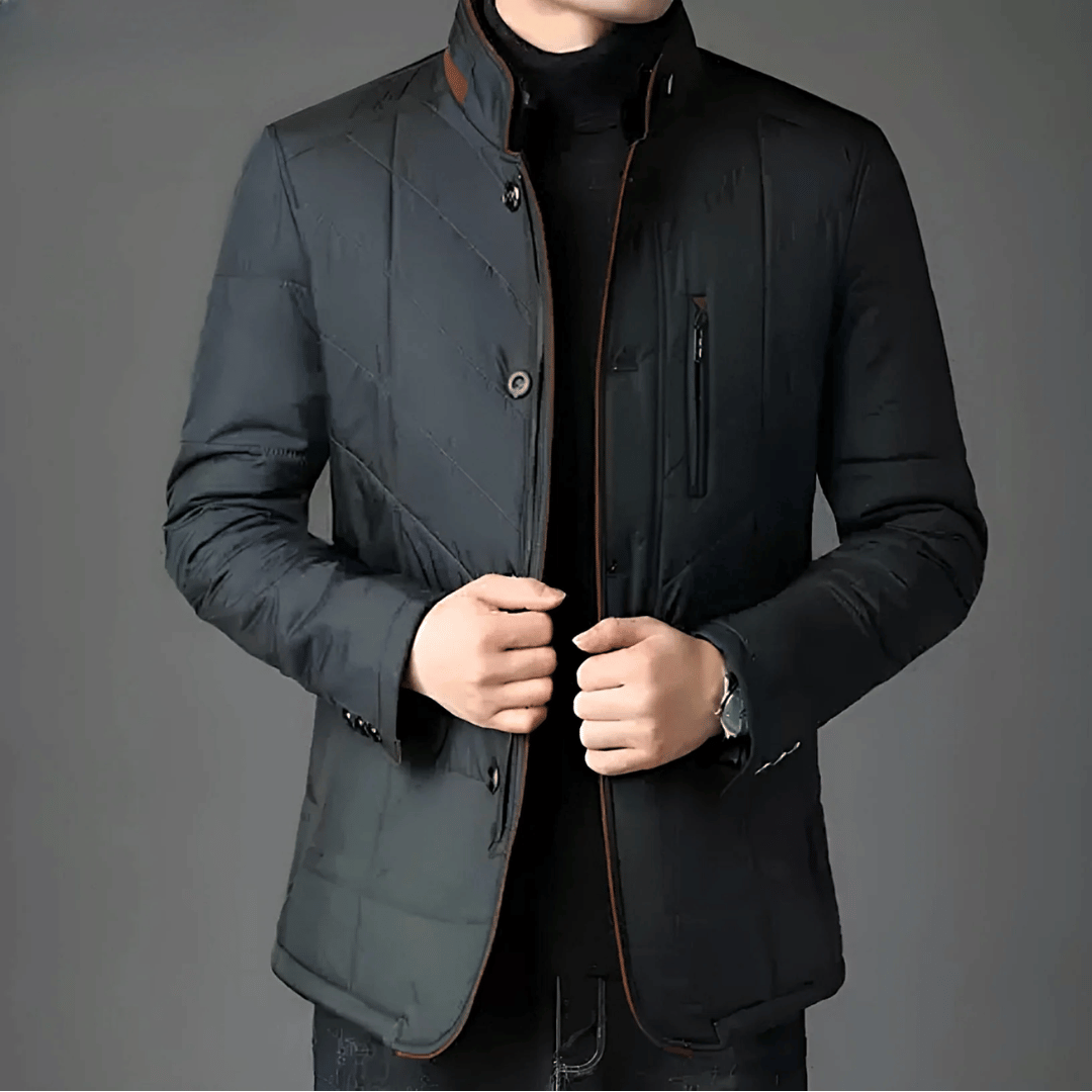 Elegante Mannenjas Giovanni Italiaanse Stijl - StudioMarella