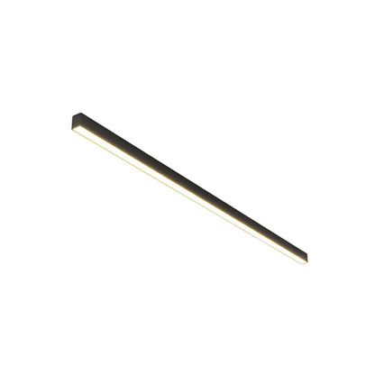 LED plafondlamp zwart langwerpig modern voor woonkamer hal slaapkamer minimalistische plafondverlichting binnen