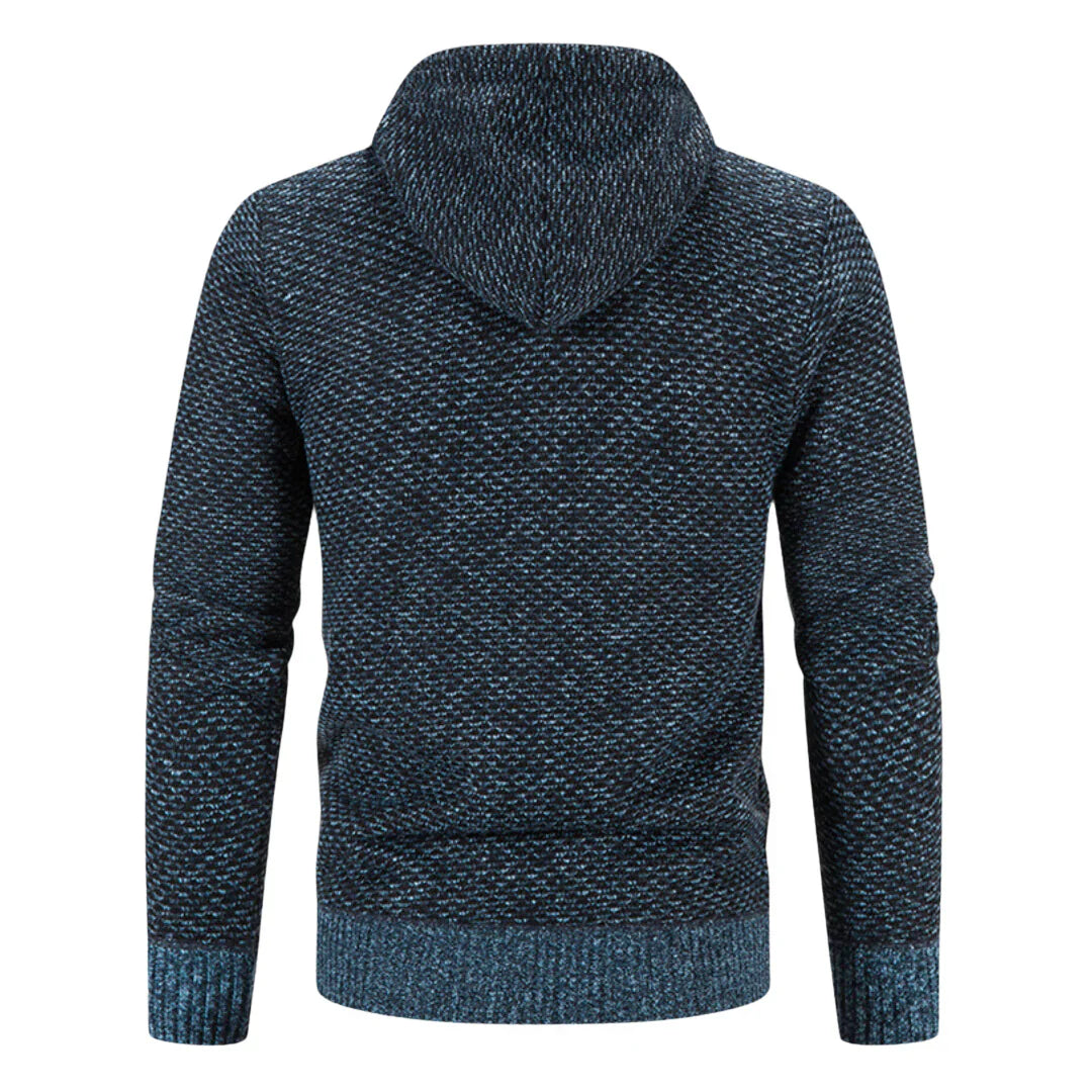 Heren Winterjas Gevoerd Sherpa Jas Met Capuchon Warm
