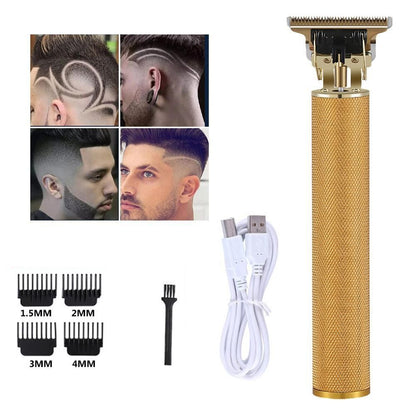 Elektrische Tondeuse met T-Blade voor Professionele Hairstyling en Baardverzorging