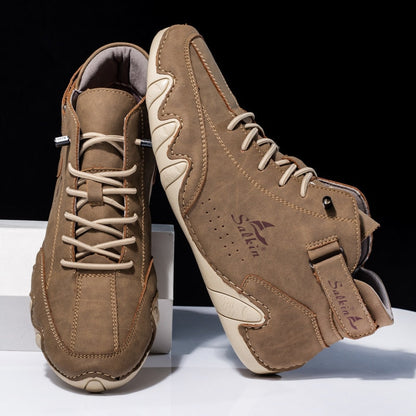 Orthopedische Schoenen Leren Comfortabel Steunzool