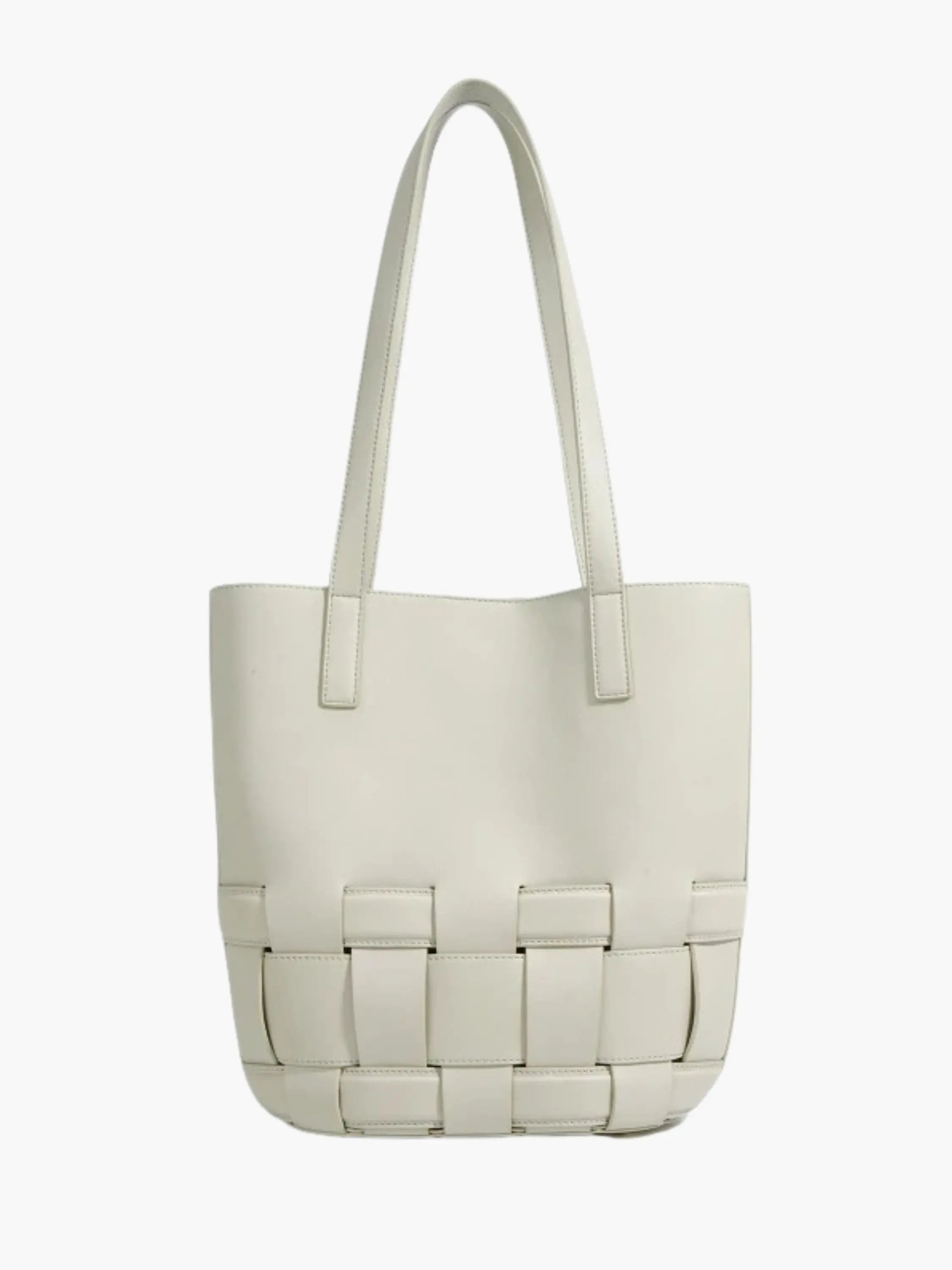 Leren Schouder tas voor Dames met Gevlochten Patroon - StudioMarella