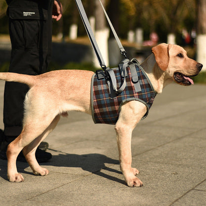 Orthopedisch Hondenharnas voor Voor- en Achterpoten - Draagbare Loophulp met Verstelbare Riemen voor Honden met Gewrichtsproblemen