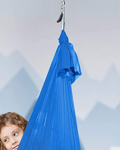 Sensorische Hangschommel voor Kinderen – Zacht Cocon Design – Therapeutische Schommelstoel met Diepe Drukstimulatie voor Rust en Ontspanning
