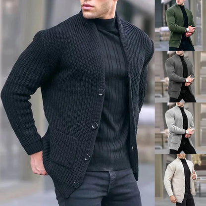 Gebreide Vest Heren Modern Streetwear Stijl