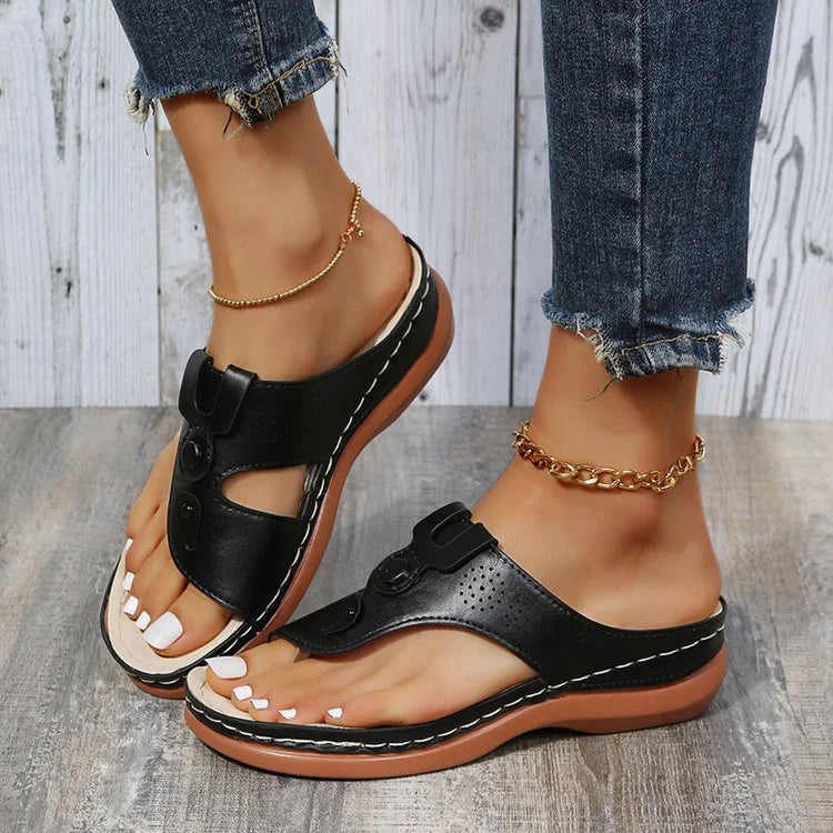Orthopedische Pantoffels Zwarte Warmte en Comfort - StudioMarella