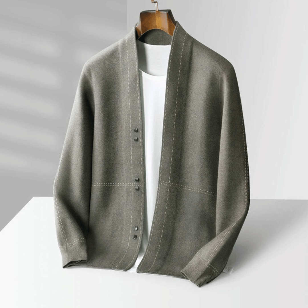 Luca Cardigan van Wol met Capuchon