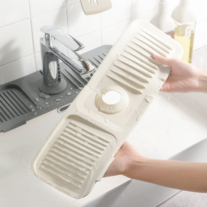 Kraanmat Siliconen Waterafvoer Anti Slip Gootsteen Bescherming Keuken Badkamer