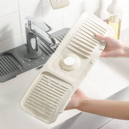 Kraanmat Siliconen Waterafvoer Anti Slip Gootsteen Bescherming Keuken Badkamer