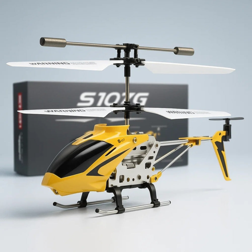 Bestuurbare RC Helikopter 3.5 Kanalen Infrarood met Gyroscoop Binnen Crimson Rood