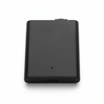 Compacte Spraakrecorder met Geluidsactivatie – Klein 16GB Dictafoon met 50 Uur Batterij en Ruisonderdrukking voor Vergaderingen, Interviews en Notities