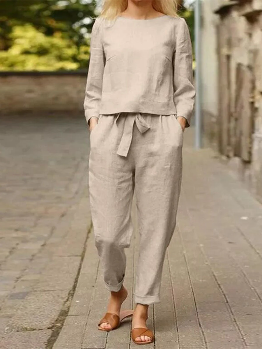 Dames Kleding Set Casual Stijlvolle Outfit