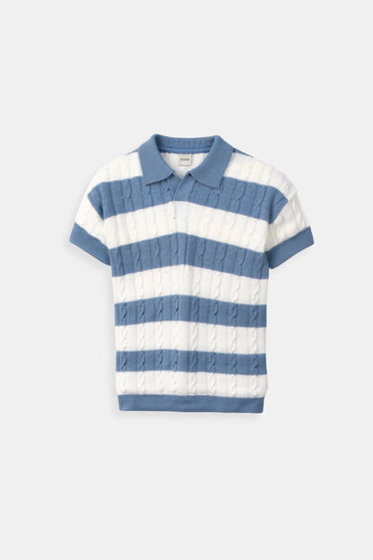 Heren Poloshirt Korte Mouwen Gestreept Sportief wordt: 
Heren Poloshirt Gestreept Korte Mouw Sportief Casual