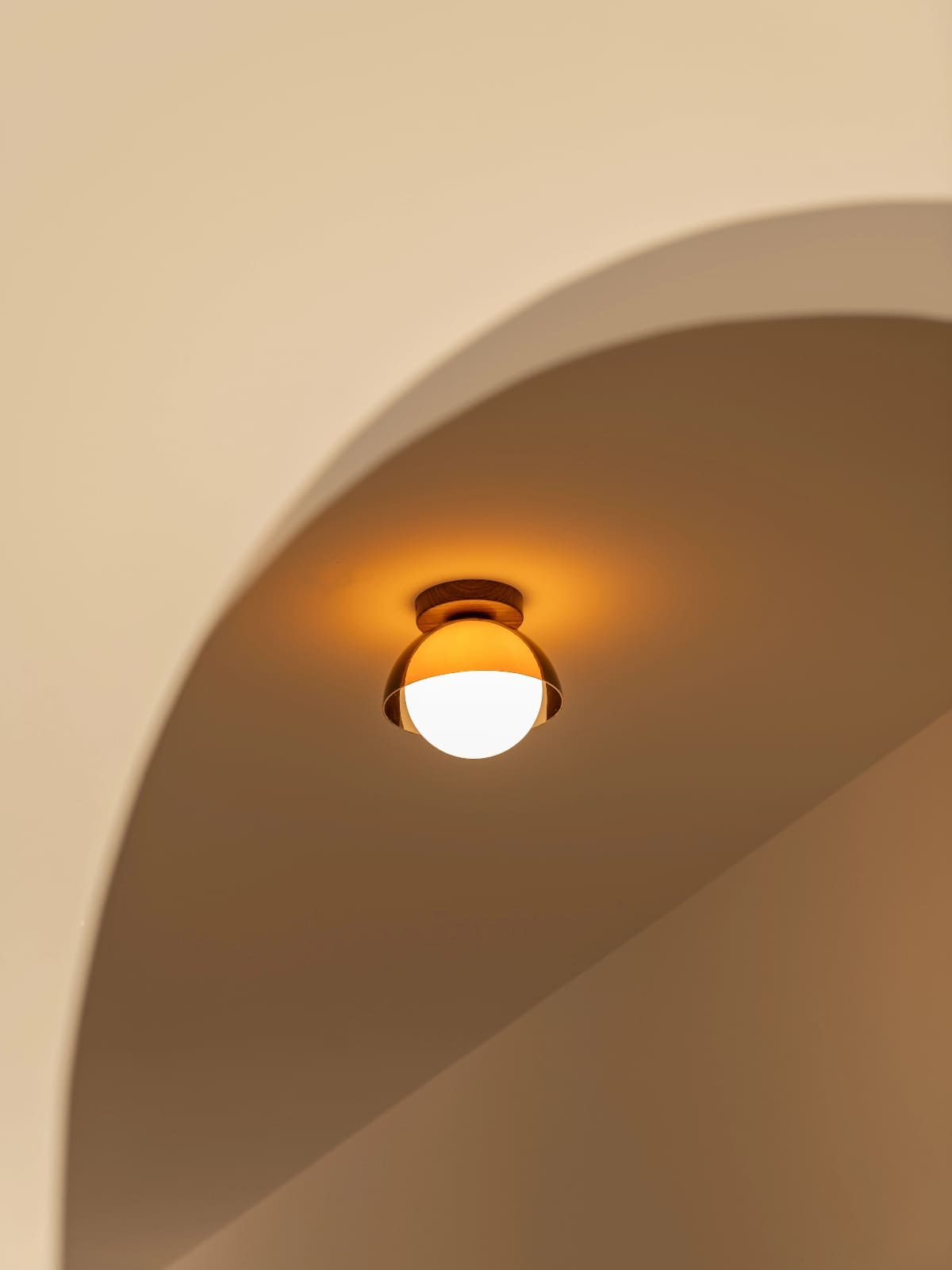 Vintage Plafondlamp met Zonsondergangstinten voor Gang en Entree – Moderne Sfeerverlichting