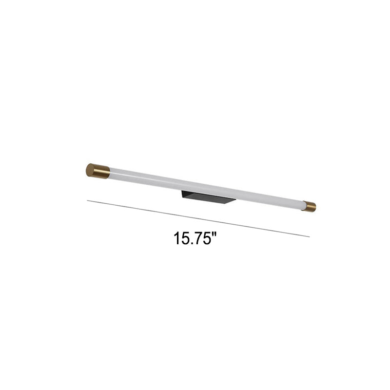 Wandlamp LED Buisvorm Aluminium Zwart Goud 40cm 60cm 90cm 120cm 150cm Woonkamer Slaapkamer Spiegellamp Lijnlamp Badkamer
