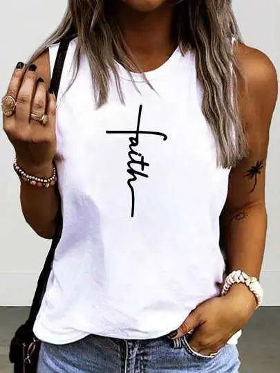 Dames Zomer Top Ronde Hals Tanktop Kort - StudioMarella
