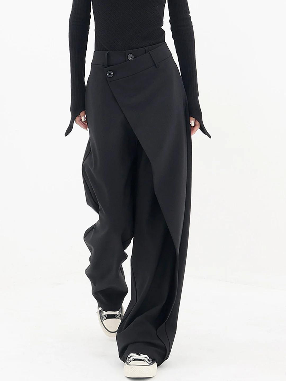 Elegante Wijdvallende Broek voor Vrouw