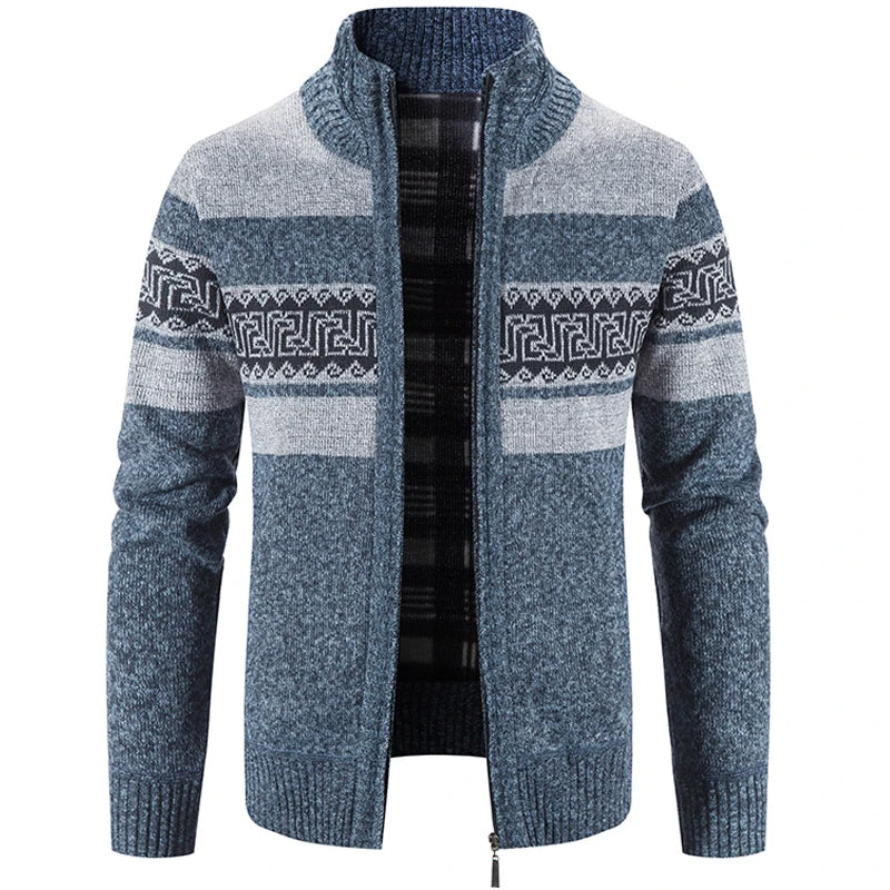 Gebreid Vest Heren Warme Wintertrui
