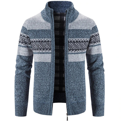 Gebreid Vest Heren Warme Wintertrui
