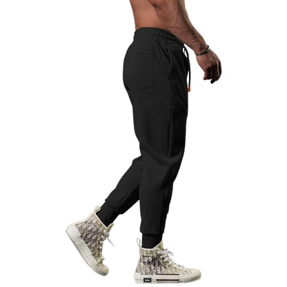 Lichtgewicht Fleece Joggingbroek Heren Cargo Tapered Fit