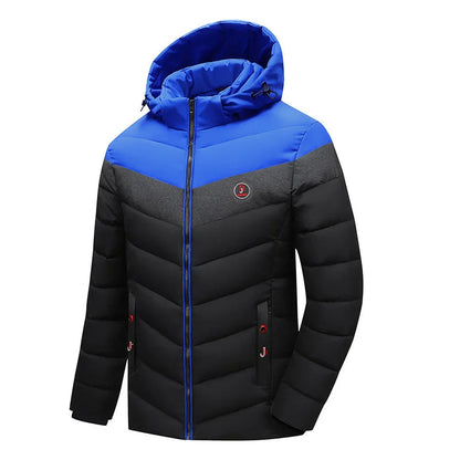Warme Winterjas Met Capuchon Waterdicht en Comfy
