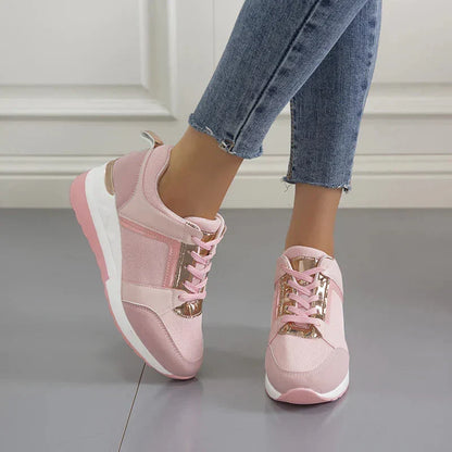 Luchtkussen Damessneakers Mesh Ademend Lichtgewicht Wandelschoenen Sportieve Vrijetijdsschoenen Dames