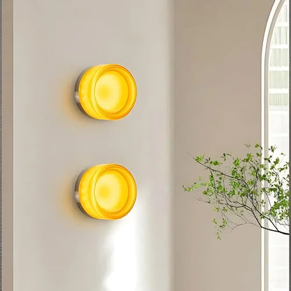 Wandlamp Met Sensor LED Dimpled Acryl Modern Nachtlamp 13,5cm