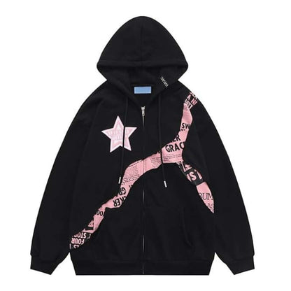 Dames Hoodie Oversized Comfortabel met Leuke Print