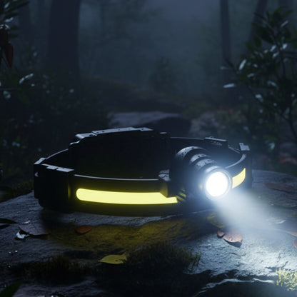 Krachtige LED Hoofdlamp 1000 Lumen met Roodlicht en Zoom Functie voor Wandelen Kamperen