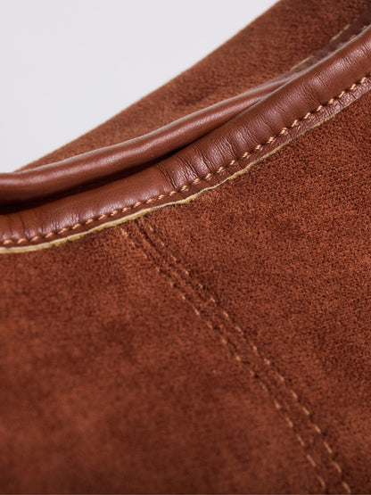 Vegan Leren Tote Tas Halfrond Stijlvol en Duurzaam
