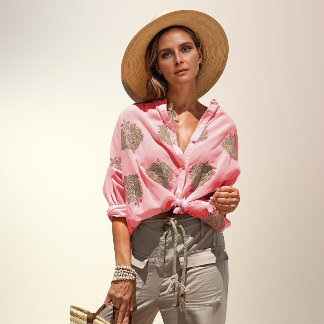 Flavia | Lichtgewicht Chic Blouse