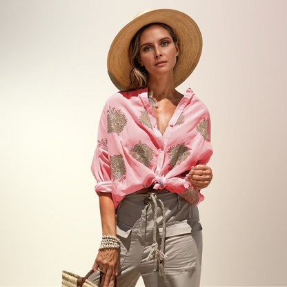 Flavia | Lichtgewicht Chic Blouse