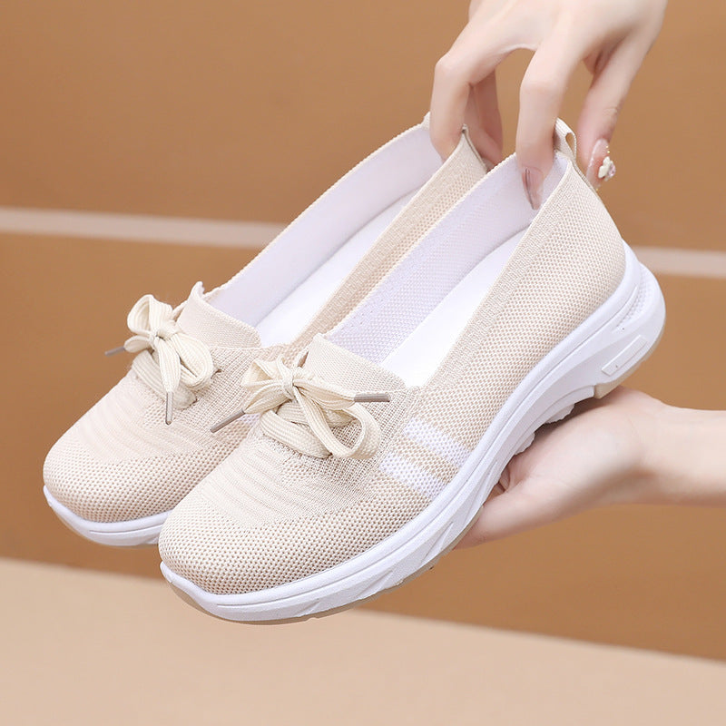 Dames Ballerina Sneakers Orthopedisch Comfortabel Korea Look