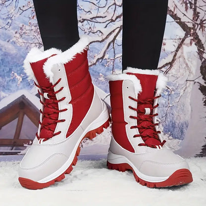 Dames Snowboots Waterdicht Geïsoleerd Antislip Zool