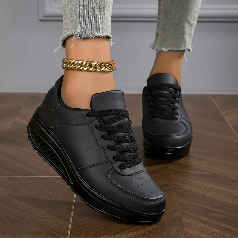 Dames Platformsneakers Comfortabele Pasvorm
