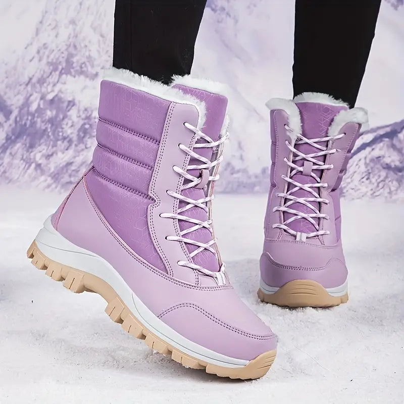 Dames Snowboots Waterdicht Geïsoleerd Antislip Zool